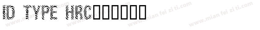 ID TYPE HRC字体转换